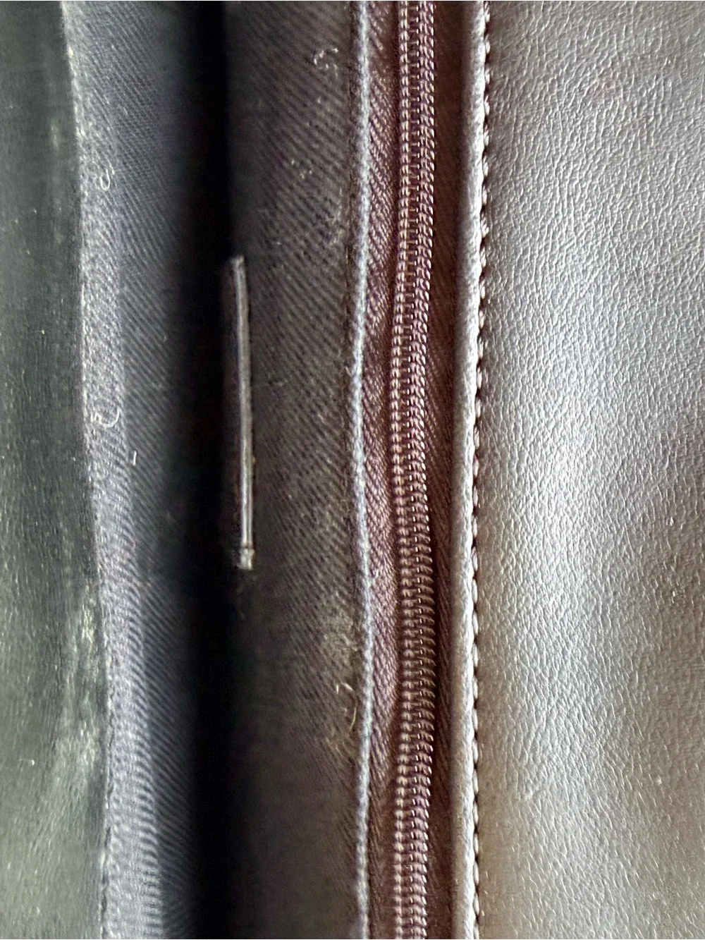 Nine West Black Faux Leather Messenger Bag - Professional Briefcase